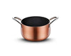 Copperfield 18 cm Yanmaz Yapışmaz İndüksiyonlu Seramik Derin Tencere