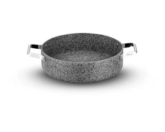 Stone-H 26 cm Çizilmez Yanmaz Yapışmaz Basık Tencere