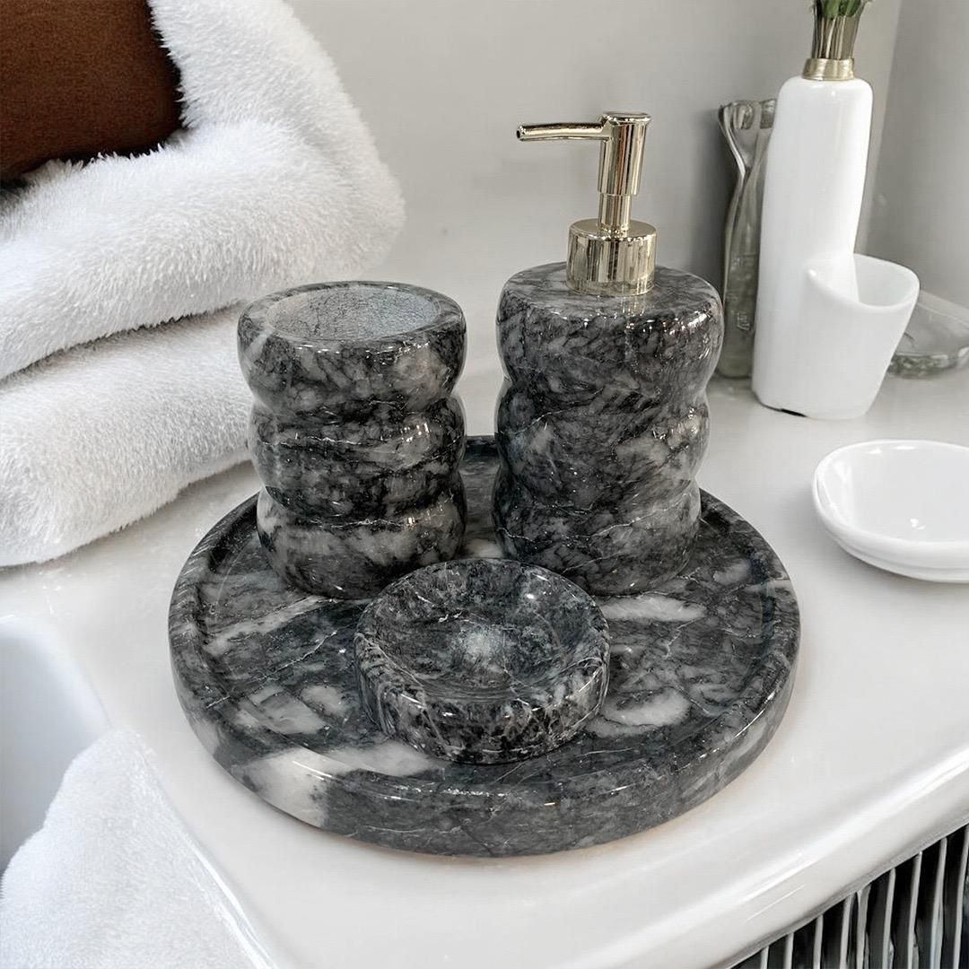 Banyo Seti Mermer Sabunluk-5