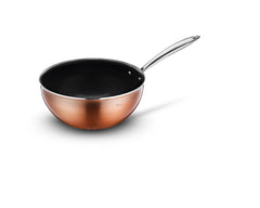 Copperfield 26 cm Yanmaz Yapışmaz İndüksiyonlu Seramik Wok Tava