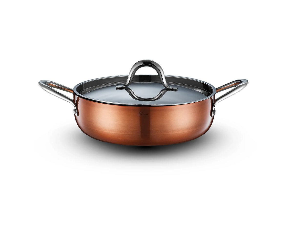 Copperfield 26 cm Yanmaz Yapışmaz İndüksiyonlu Seramik Basık Tencere