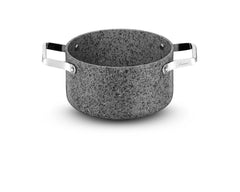 Stone-H 22 cm Çizilmez Yanmaz Yapışmaz Derin Tencere